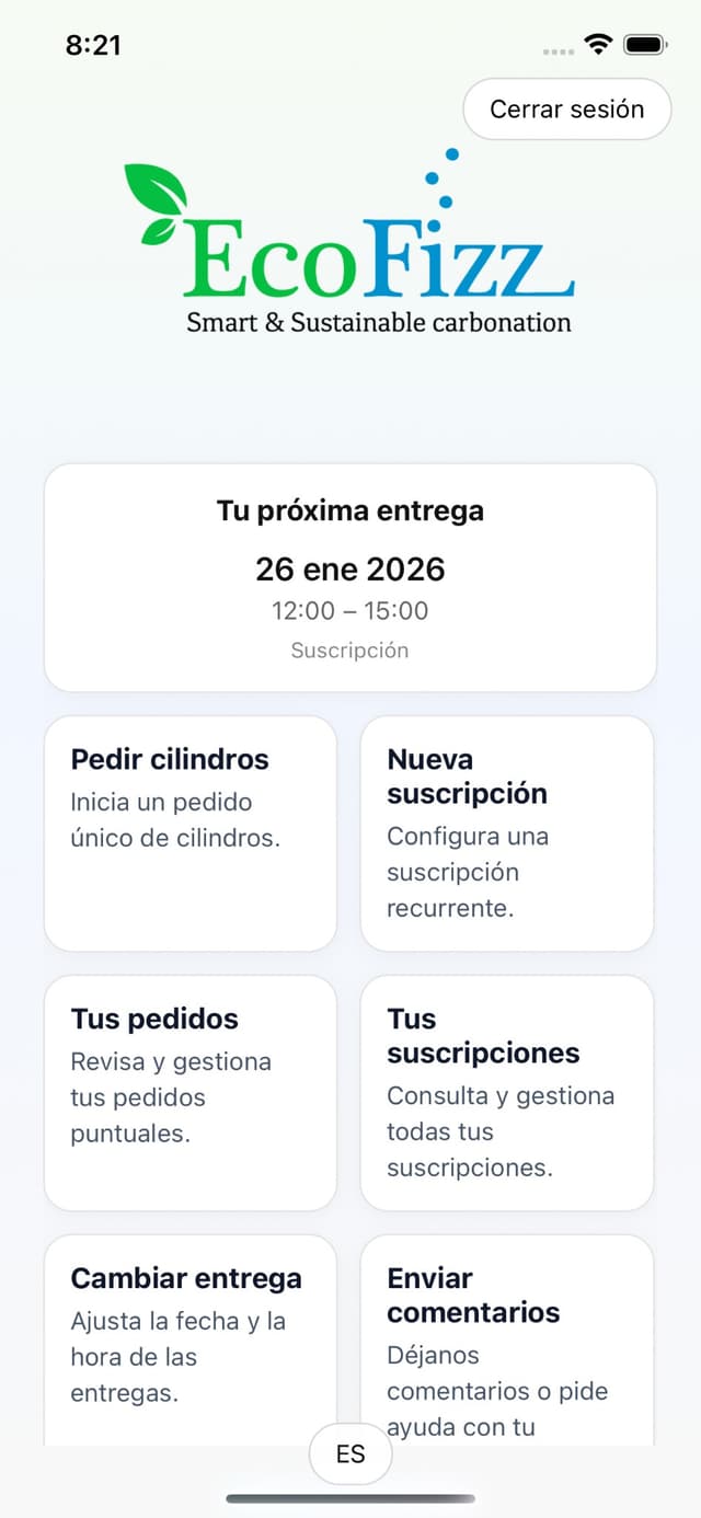 EcoFizz app